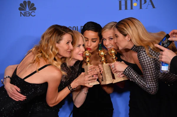 Laura, Nicole Kidman, Zoe Kravitz, Reese Witherspoon & Shailene — Stockfoto