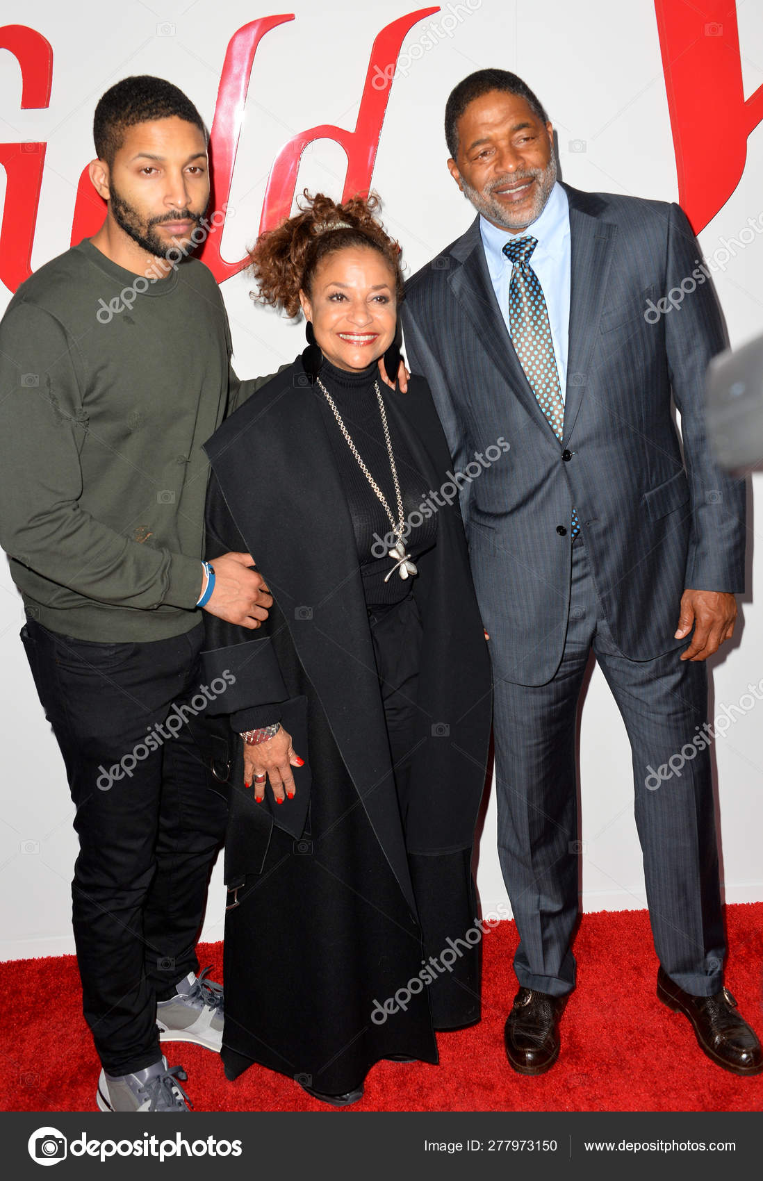 Debbie Allen, Norm Nixon, Norm Nixon Jr. – Stock Editorial Photo