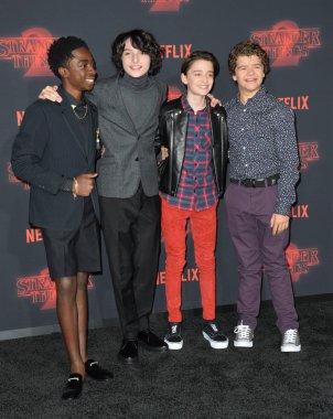 Caleb McLaughlin, Finn Wolfhard, Noah Schnapp & Gaten Matarazzo