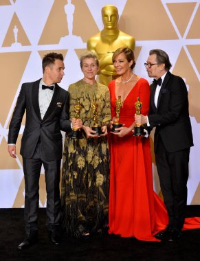 Gary Oldman, Frances Mcdormand, Sam Rockwell & Allison Janney
