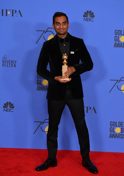 Aziz ansari — Foto de Stock