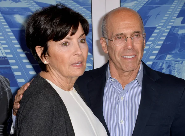 Jeffrey Katzenberg, Marilyn Katzenberg — Stockfoto