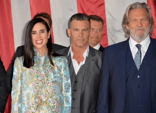 Jennifer Connelly, Josh Brolin, Jeff mosty — Zdjęcie stockowe