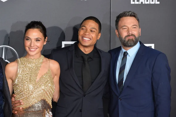 Gal Gadot, Ray Fisher & Ben Affleck