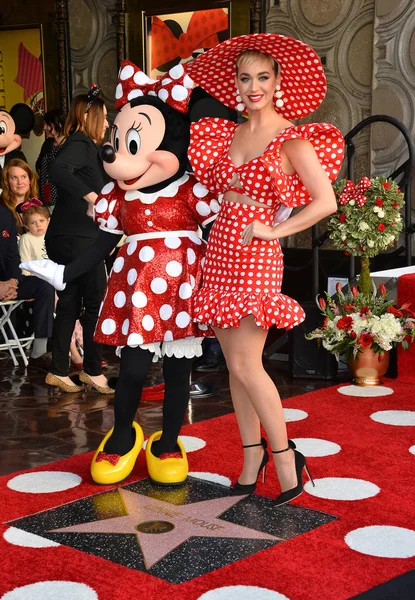 Katy Perry & Minnie Maus — Stockfoto