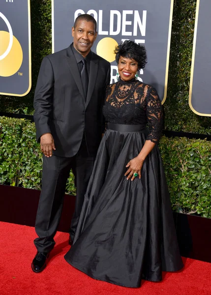 Denzel Washington & Pauletta Washington