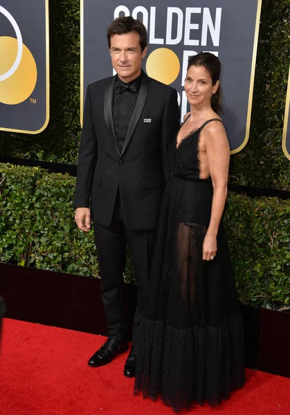 Jason Bateman y Amanda Anka — Foto de Stock