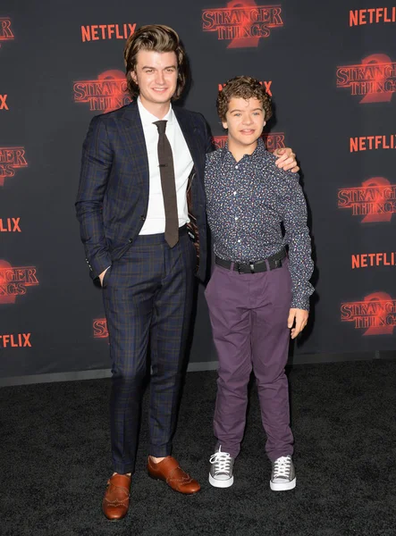 Gaten Matarazzo & Joe Keery — Stockfoto