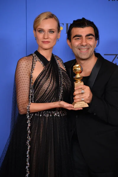 Diane Kruger a Fatih Akin — Stock fotografie