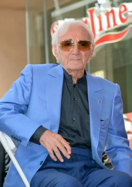 Charles Aznavour — Fotografia de Stock