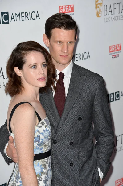 Claire Foy & Matt Smith — Stockfoto