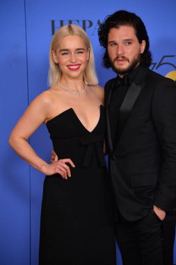 Emilia Clarke & Kit Harington
