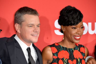 Matt Damon & Karimah Westbrook