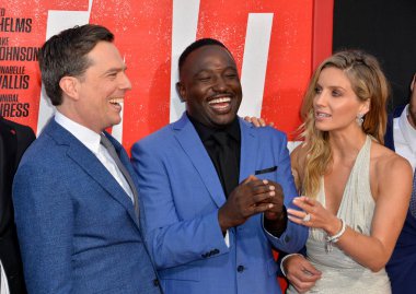 Ed Helms, Hannibal Buress & Annabelle Wallis