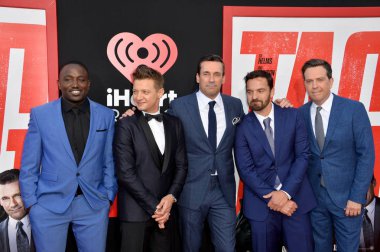 Hannibal Buress, Jeremy Renner, Jon Hamm, Jake Johnson & Ed Helm