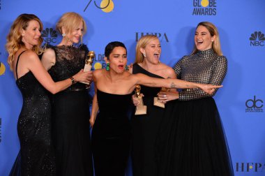 Laura Dern, Nicole Kidman, Zoe Kravitz, Reese Witherspoon & yüzeysel Woodley