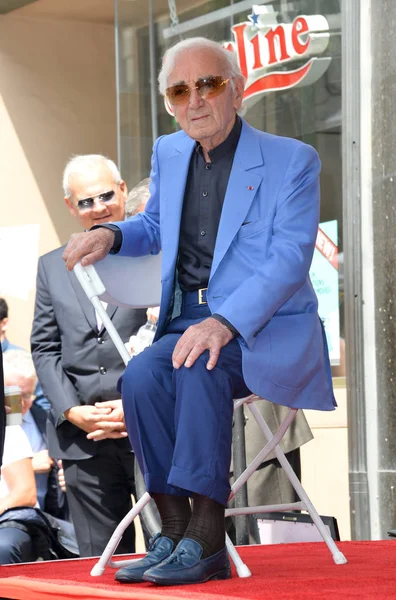 Charles Aznavour — Foto Stock