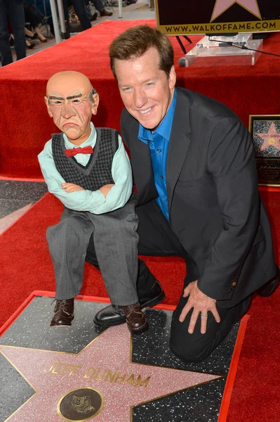 Jeff Dunham & Walter. — Foto Stock