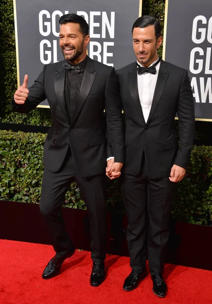 Ricky Martin & Jwan Yosef — Stock Photo, Image