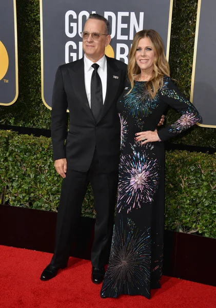 Tom Hanks y Rita Wilson — Foto de Stock