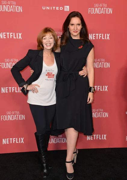 Frances Fisher & Rochelle Rose — Stock Photo, Image