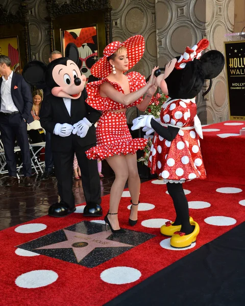 Mickey Mouse, Katy Perry & Minnie myš — Stock fotografie