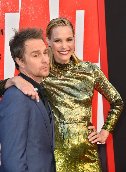 Sam Rockwell et Leslie Bibb — Photo