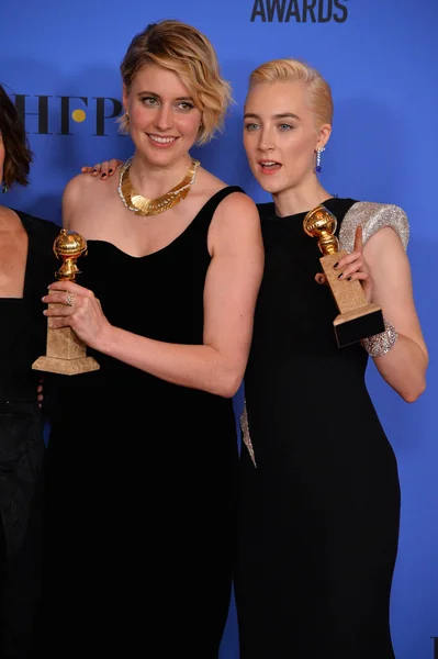 Greta Gerwig & Saoirse Ronan — Stock Photo, Image