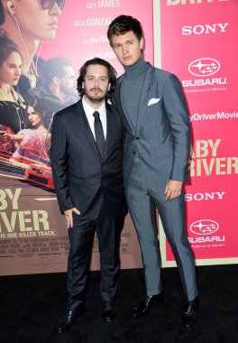 Edgar Wright & Ansel Elgort