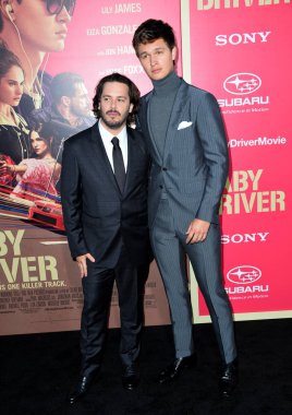 Edgar Wright & Ansel Elgort