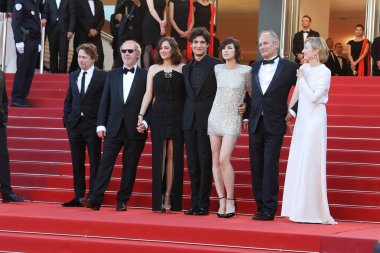  Mathieu Amalric, Arnaud Desplechin, Marion Cotillard, Louis Garrel, Charlotte Gainsbourg, Hippolyte Girardot, Alba Rohrwacher, Thierry Fremaux