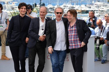 Mathieu Amalric, Louis Garrel, Hippolyte Girardot & Arnaud Despl