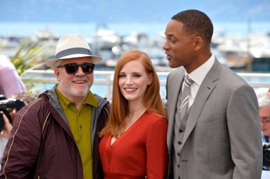 Pedro Almodovar, Jessica Chastain & Will Smith