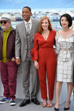 Pedro Almodovar, Jessica Chastain, Will Smith & Fan Bingbing