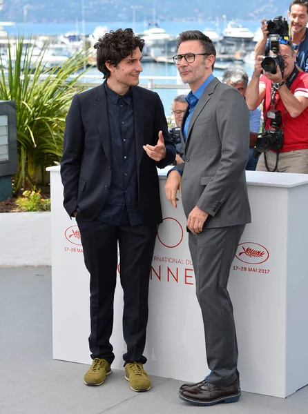 Louis Garrel & Michel Hazanavicius — Foto de Stock