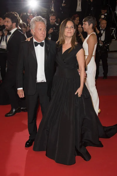 Dustin Hoffman & Lisa Hoffman — Foto de Stock