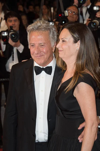 Dustin Hoffman & Lisa Hoffman — Stok fotoğraf