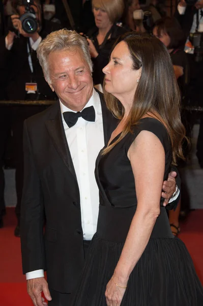 Dustin Hoffman & Lisa Hoffman — Foto de Stock