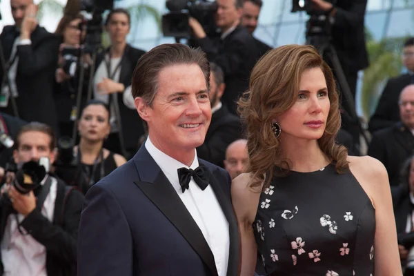 Kyle Maclachlan, Desiree Gruber — Foto de Stock