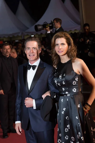 Kyle MacLachlan, Desiree Grube — Stock Photo, Image