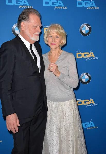 Helen Mirren & Taylor Hackford — Stockfoto