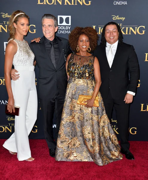 Alfre Woodard, Roderick Spencer, Duncan Spencer & Mavis Spencer — Stok Foto