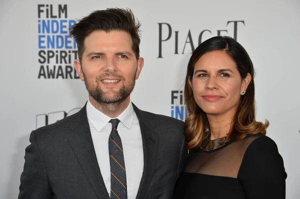 Adam Scott e Naomi Scott — Fotografia de Stock