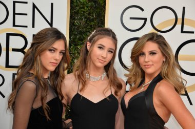 Sistine Stallon, Scarlet Stallone & Sophia Stallone