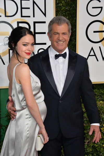 Mel Gibson & Ashley Cusato — Stok fotoğraf