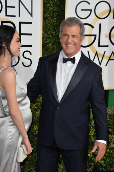 Mel Gibson & Ashley Cusato — Stok fotoğraf