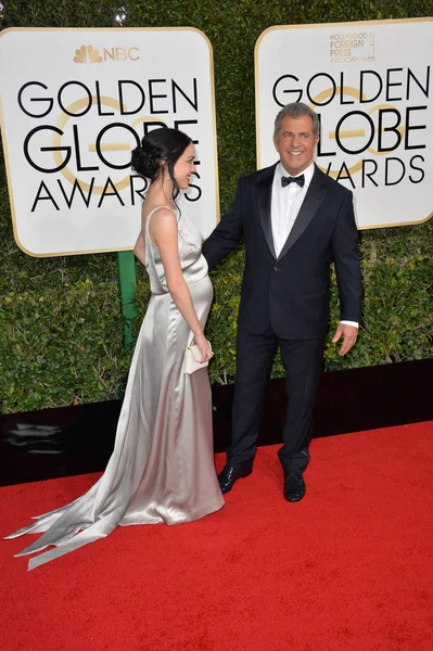 Mel Gibson & Ashley Cusato — Stok fotoğraf