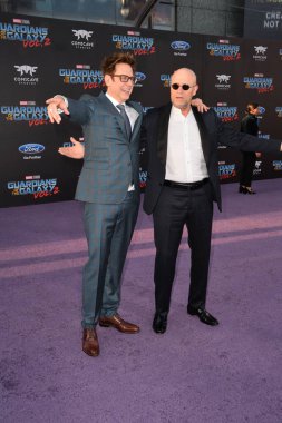 James Gunn & Michael Rooker