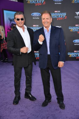 Sylvester Stallone & Frank Stallone
