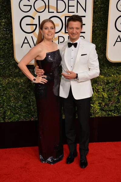 Amy Adams y Jeremy Renner — Foto de Stock